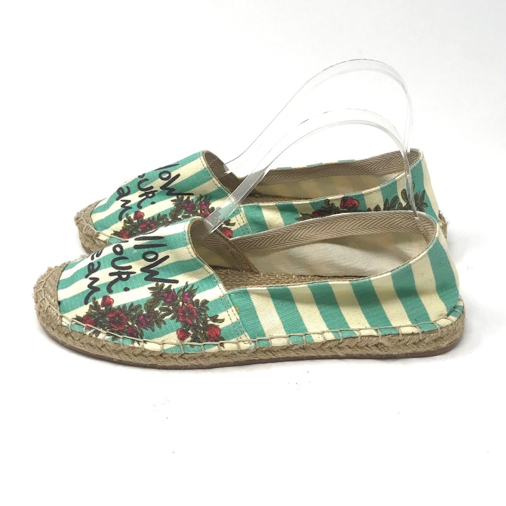 Cotton Follow Your Dream Espadrilles